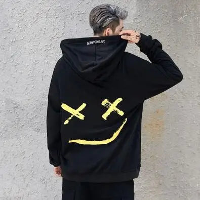 Black Streetwear Hoodie