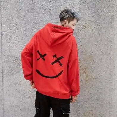 Red Streetwear Hoodie
