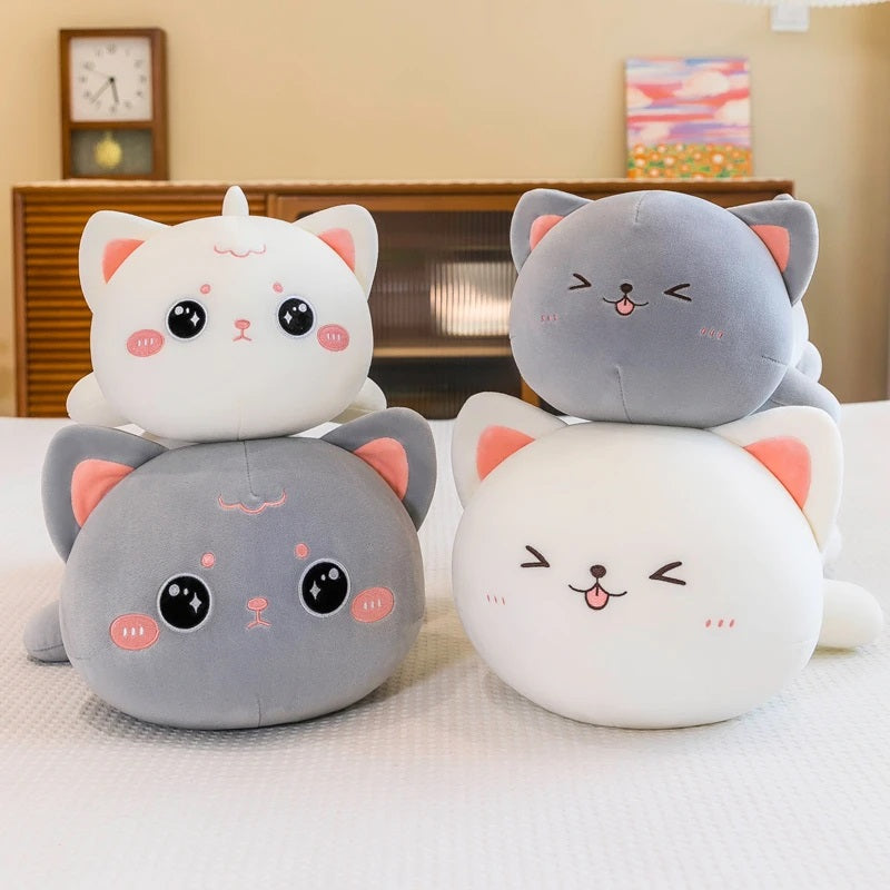 Different Variations of Super Squishy Kawaii Cat Plush