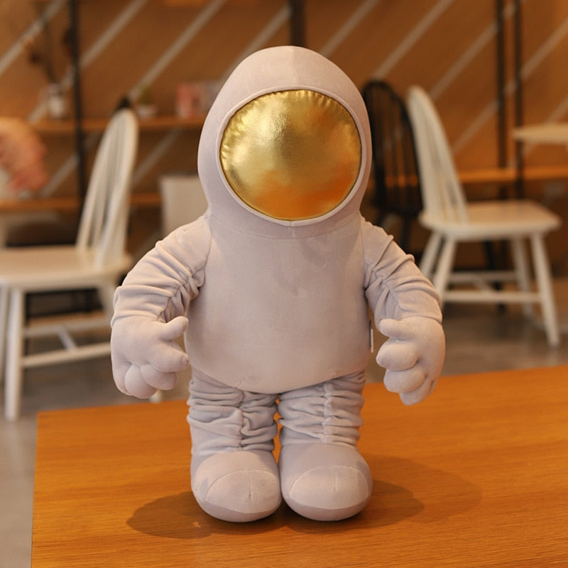 Astronaut and Spaceship Plush - 60cm(23.6"), Grey Astronaut Plush