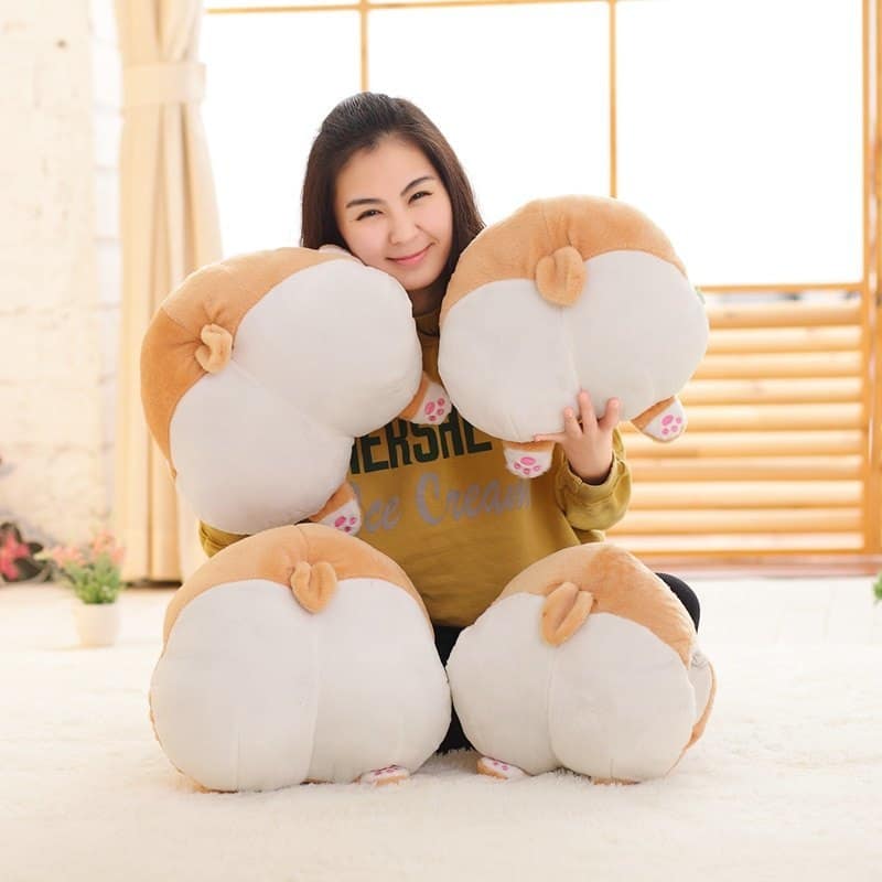 Kawaii Pastel Butt Pattern Pillows