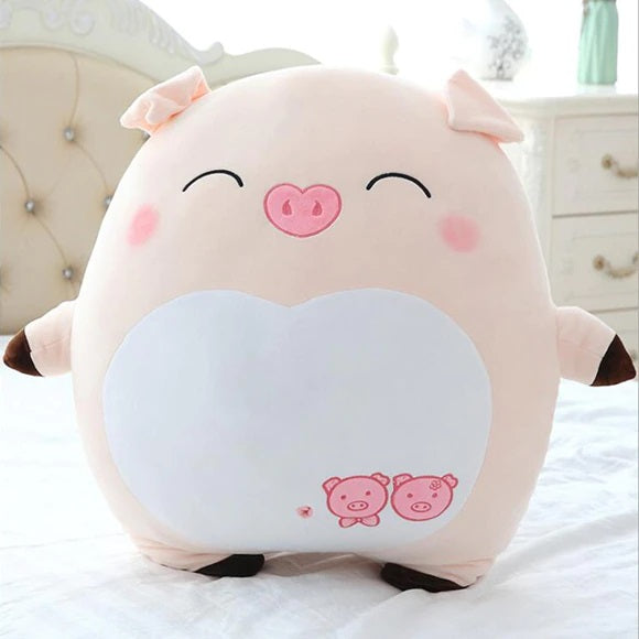 Cream Pig Stuffed Animal