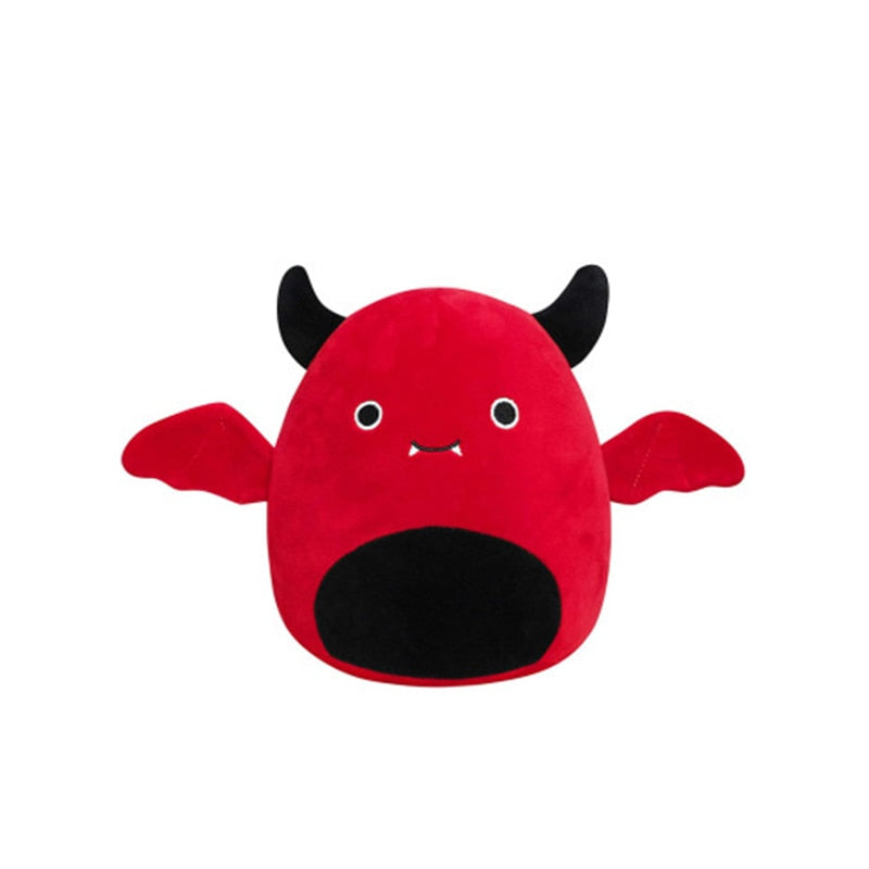 whole view of red Cute Bat Plush