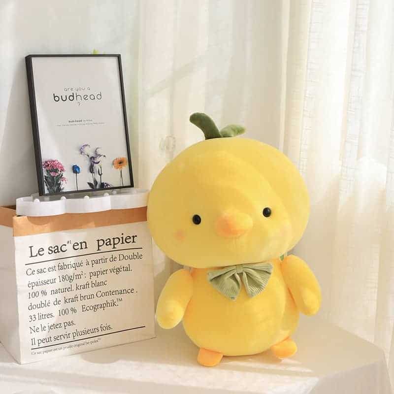 Cute Yellow Chicken Stuffed Animal