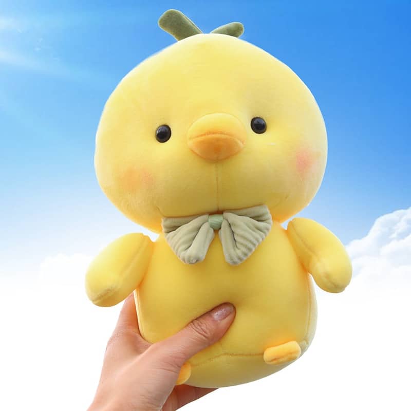 Cute Yellow Chicken Stuffed Animal