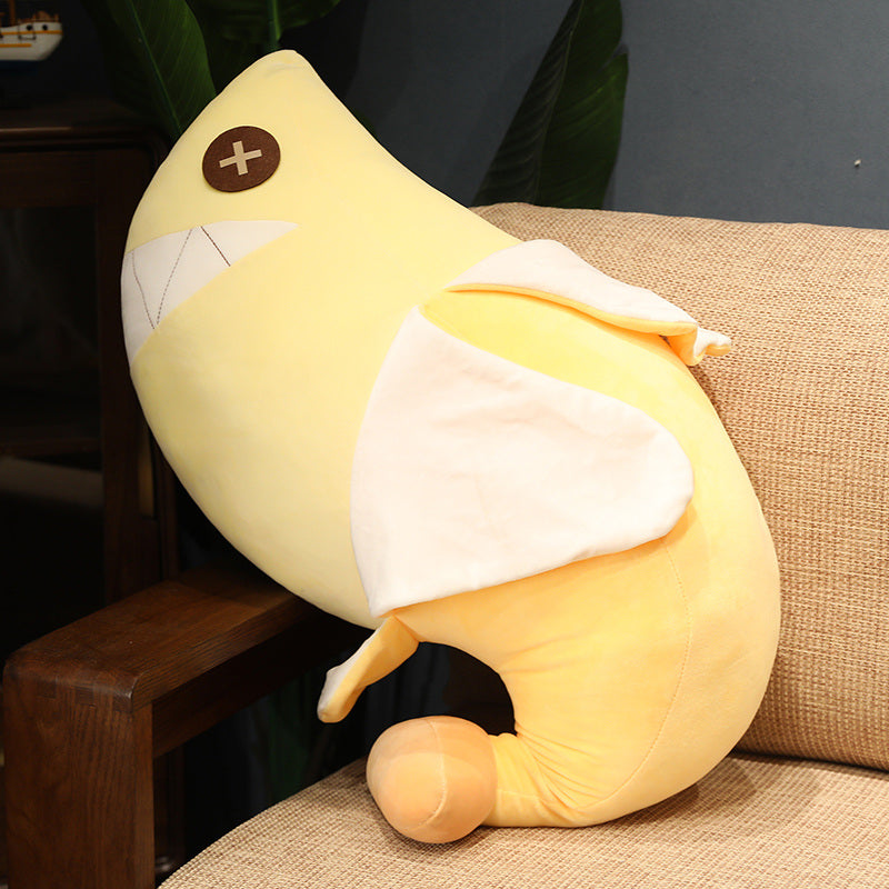Funny Kawaii Banana Shark Plush - 81cm(32"), Banana Shark
