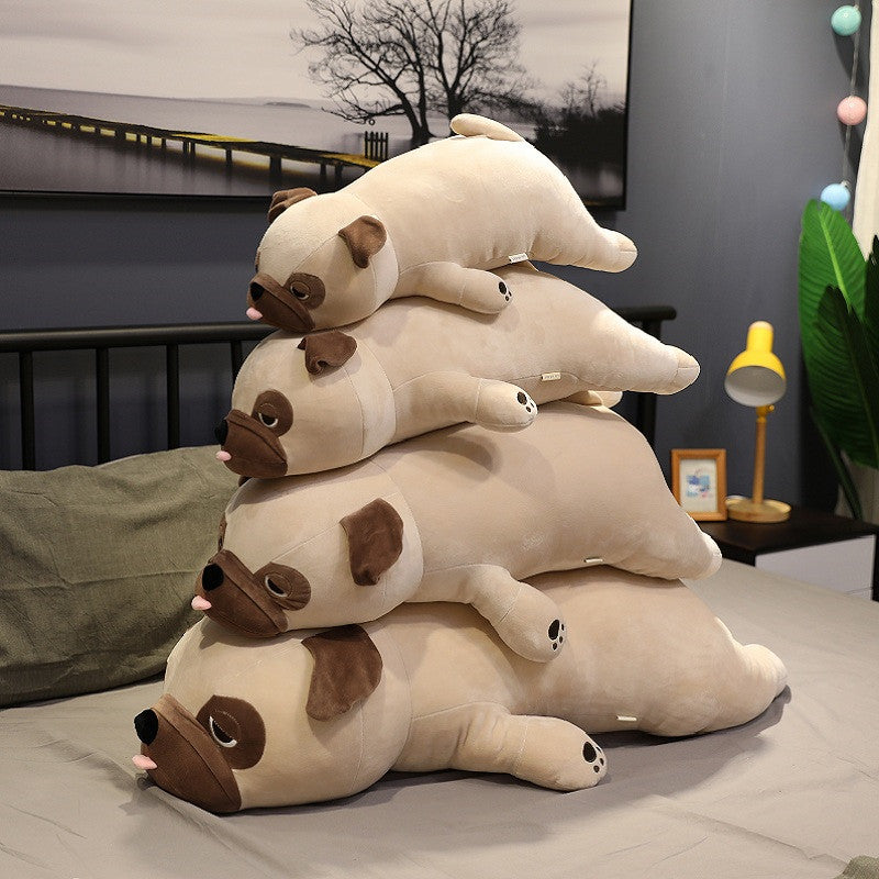Hug life with this cute pug plush.