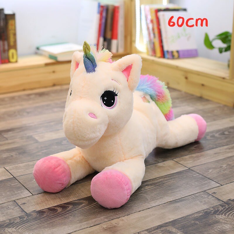 Giant Unicorn Plush - 60cm pink