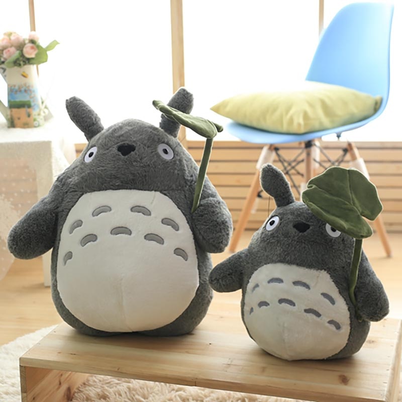 Two Japanese Animation Giant Totoro Plush