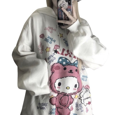 Kawaii Anime Winter Women Hoodie
