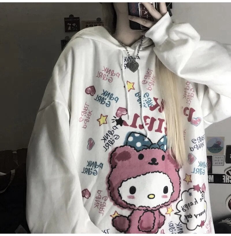 Kawaii Anime Winter Women Hoodie - A2, M