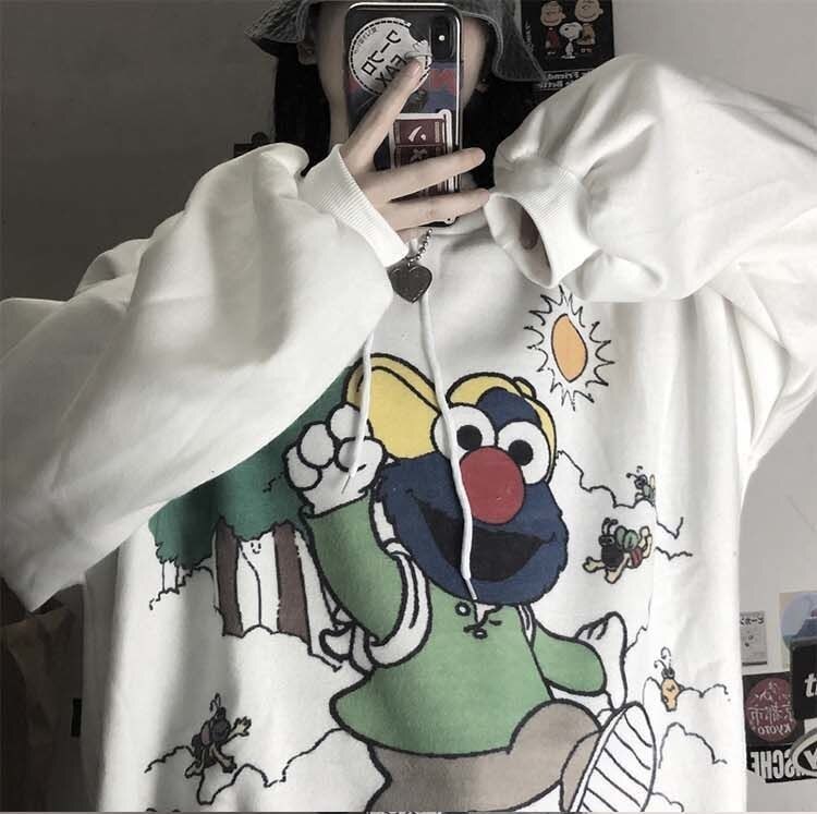 Kawaii Anime Winter Women Hoodie - A7, S