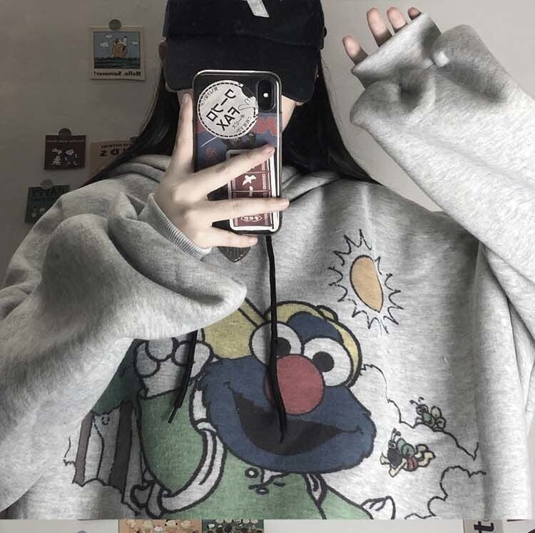 Kawaii Anime Winter Women Hoodie - A8, S
