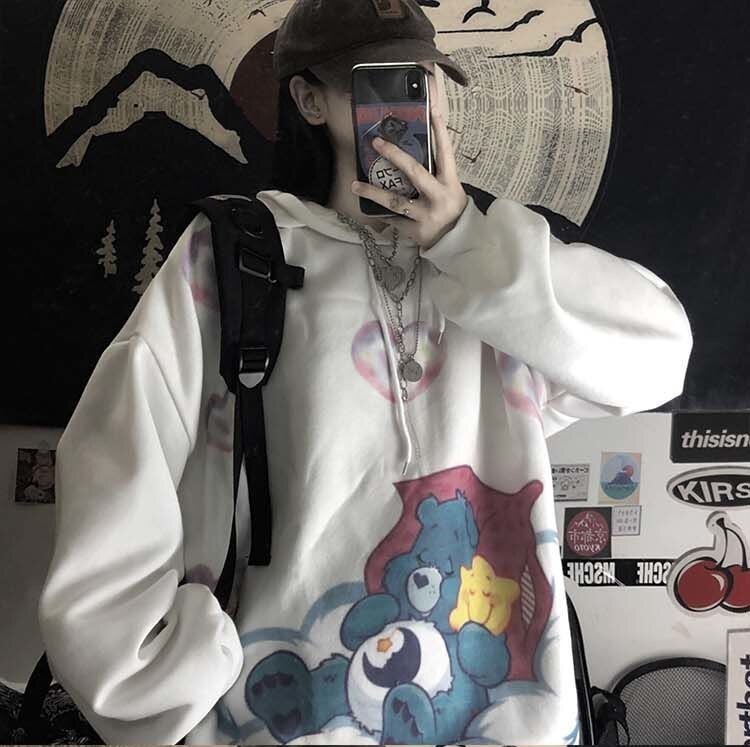 Kawaii Anime Winter Women Hoodie - A9, M