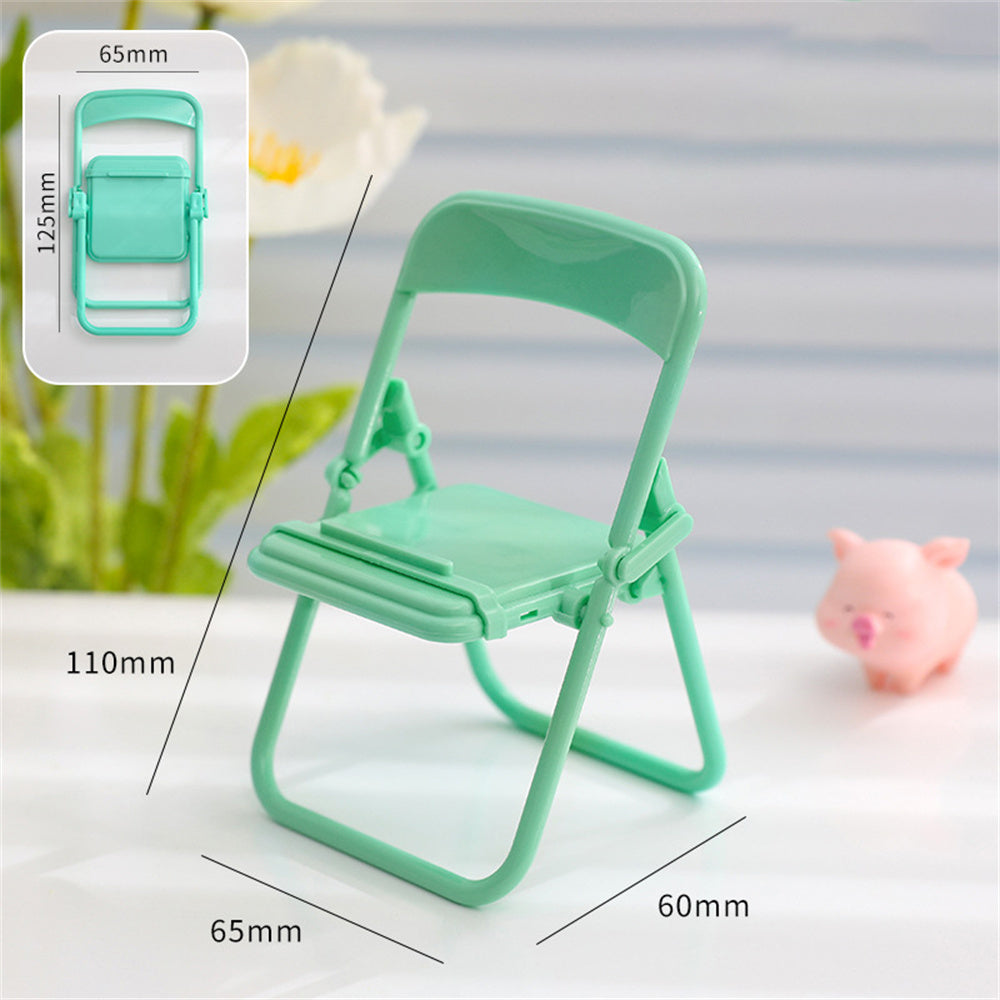 Kawaii Chair Desktop Display Stand Phone Holder - Green, United States