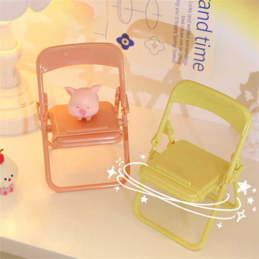 Kawaii Chair Desktop Display Stand Phone Holder Kawaii Chair Desktop Display Stand Phone Holder