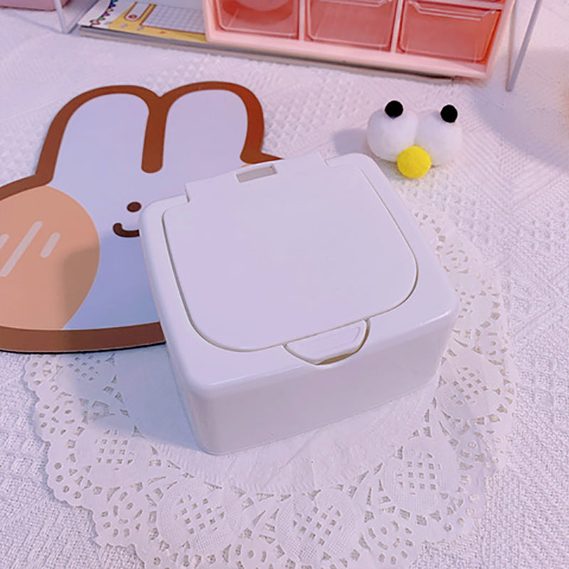 Kawaii Cute Button Desktop Storage Box