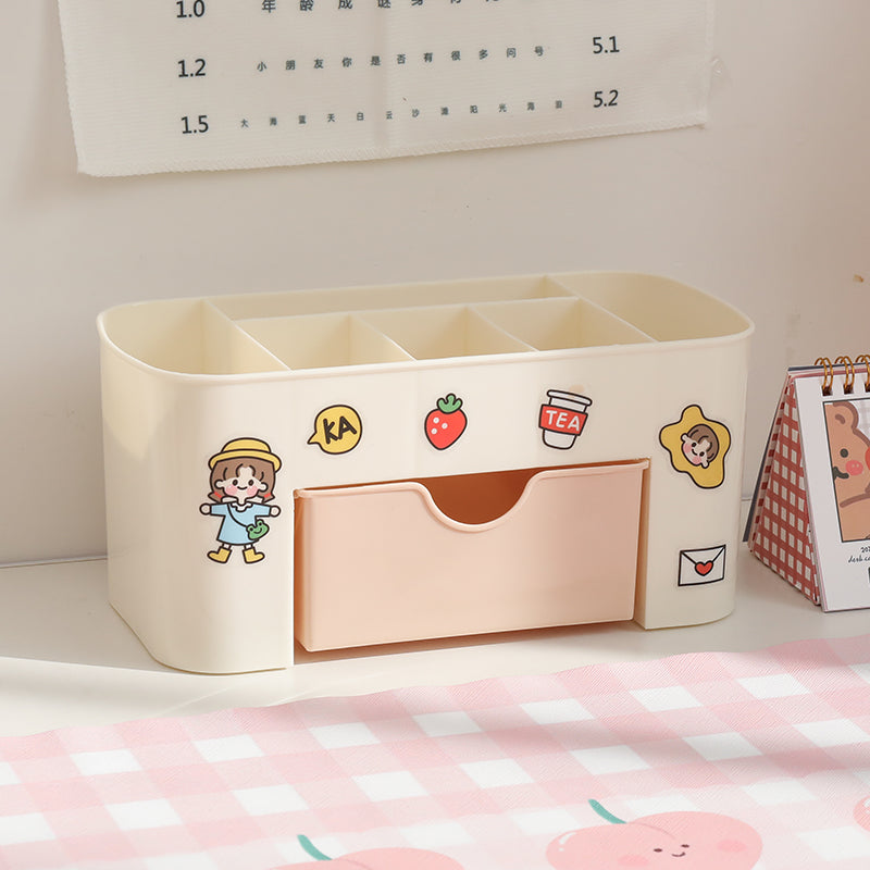 Kawaii Desktop Drawer Type Organizer
