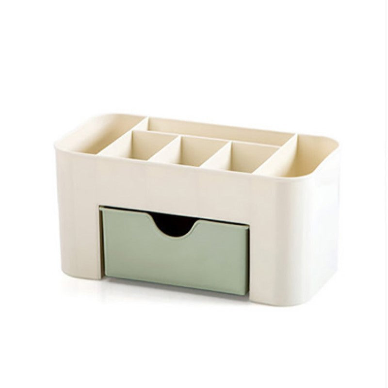 Kawaii Desktop Drawer Type Organizer - Green
