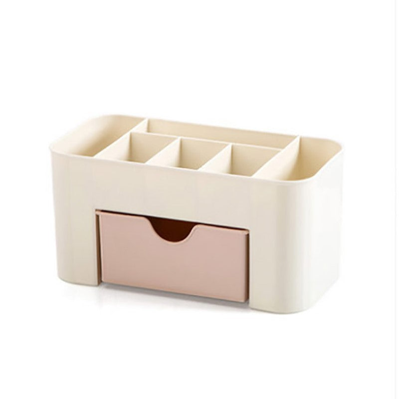 Kawaii Desktop Drawer Type Organizer - Pink