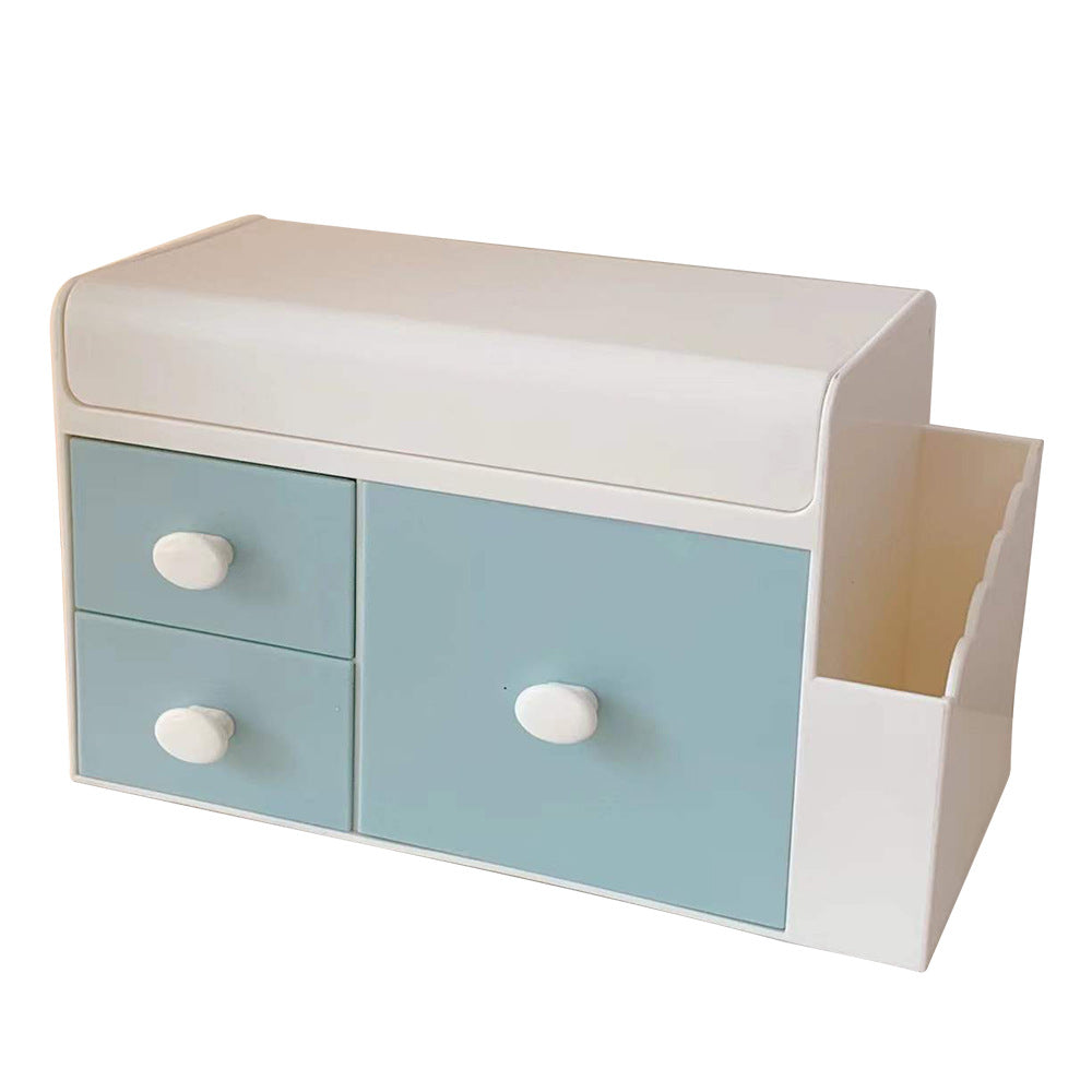 Kawaii Desktop Plastic Drawer Storage Box