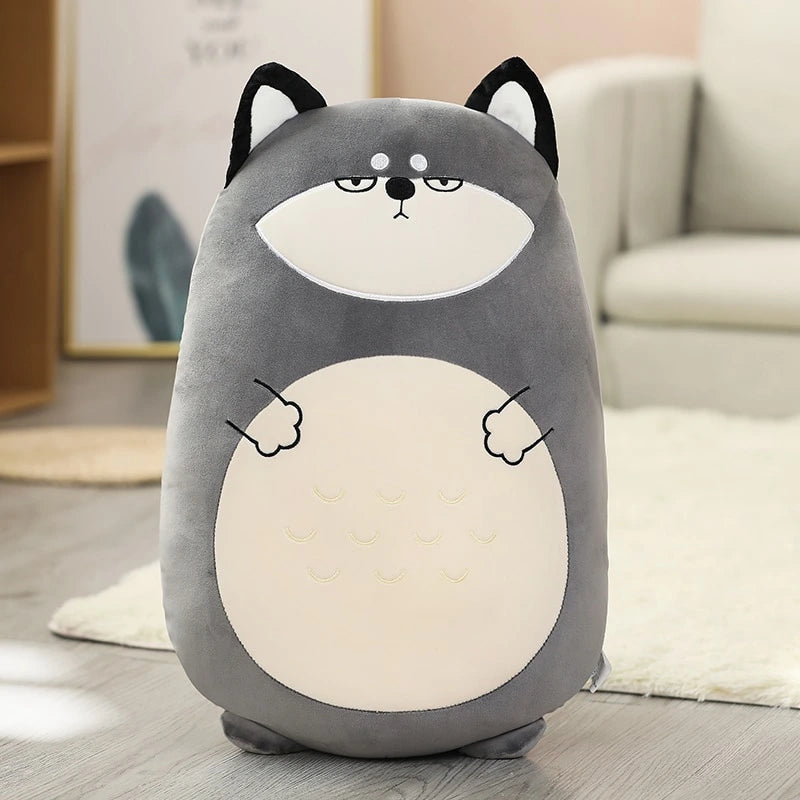 kawaii husky japanese squishmallows plush