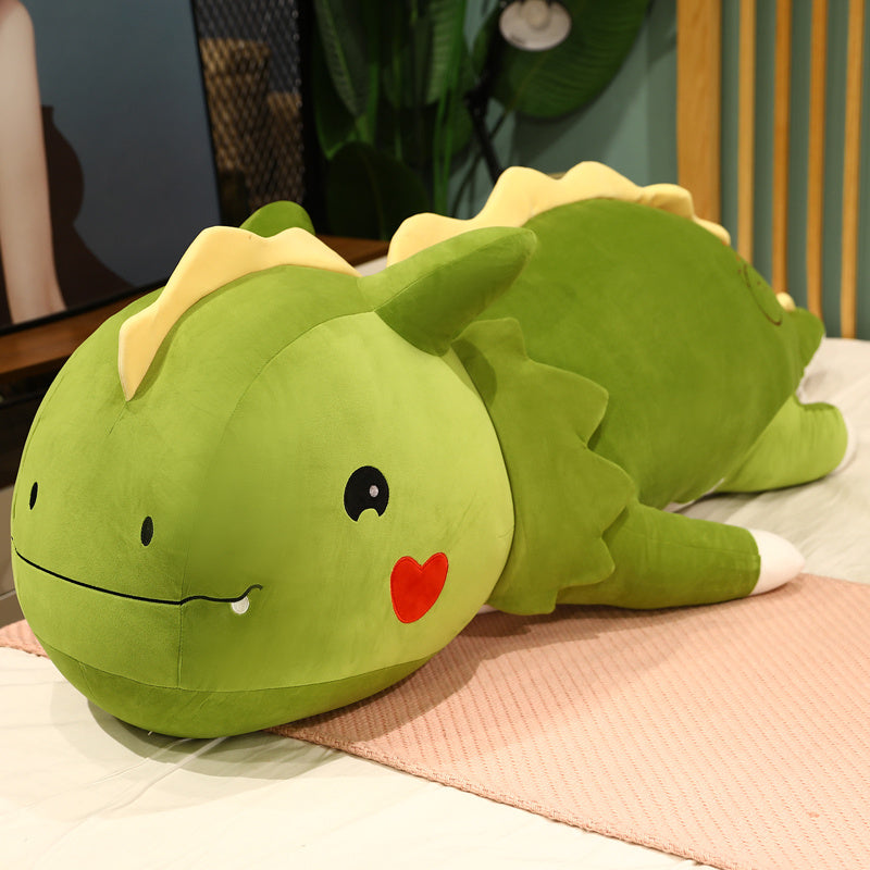 Kawaii Japanese Dinosaur Cartoon Plush - 80cm(31.4"), Green