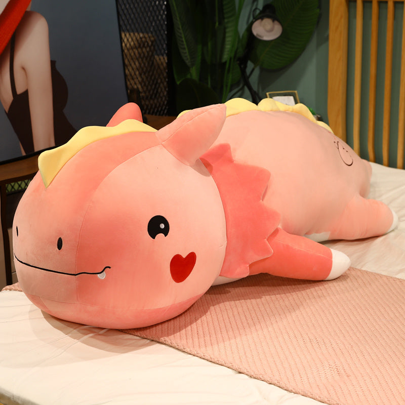 Kawaii Japanese Dinosaur Cartoon Plush - 80cm(31.4"), Pink