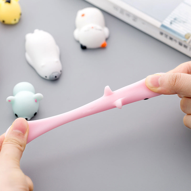 Kawaii Mochi Squishy Stress Relief Toys 5