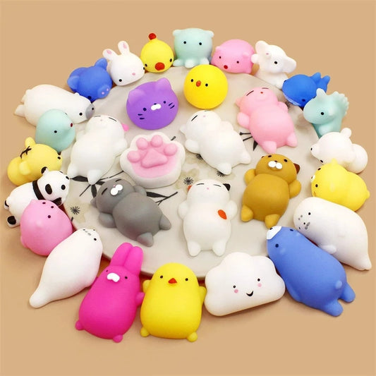 Kawaii Mochi Squishy Stress Relief Toys Kawaii Mochi Squishy Stress Relief Toys