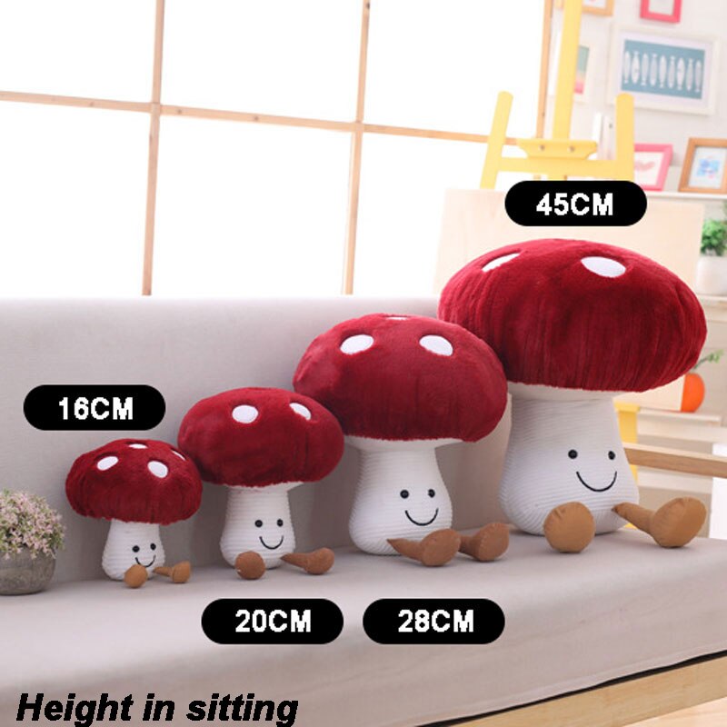 Kawaii Mushroom Plushie
