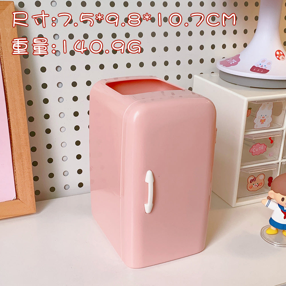 Kawaii Refrigerator Design Desktop Organizer