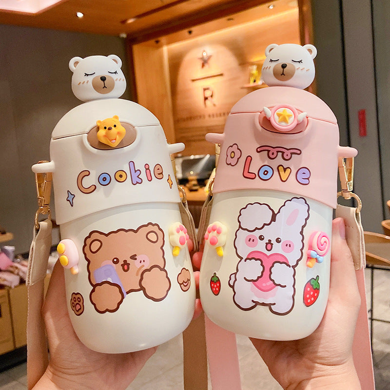 Stay cute and hydrated with a kawaii thermos!