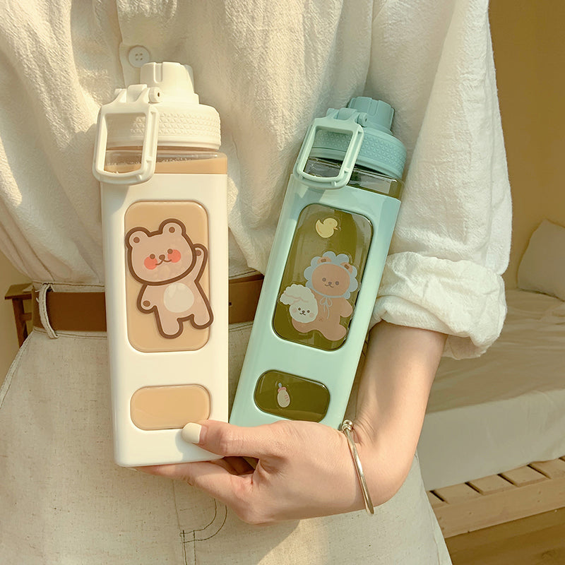 Kawaii Jumbo Pastel Style Water Bottle