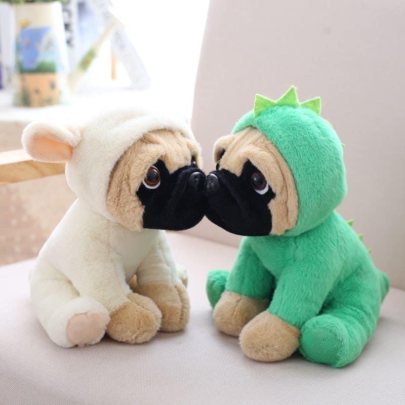 Pug Stuffed Animal Toy