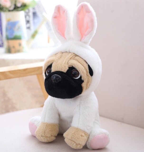 Pug Stuffed Animal Toy