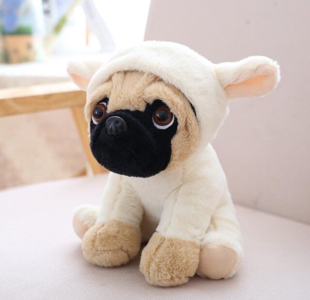 Pug Stuffed Animal Toy