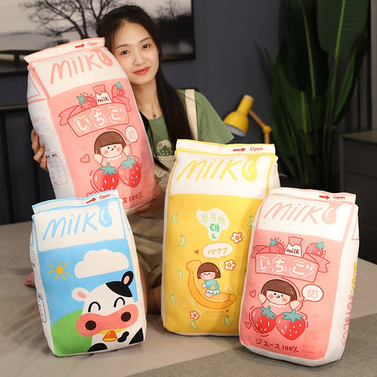 Kawaii Milk Plushie Kawaii Milk Plushie