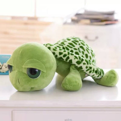 Snuggle up with this adorable turtle plush!