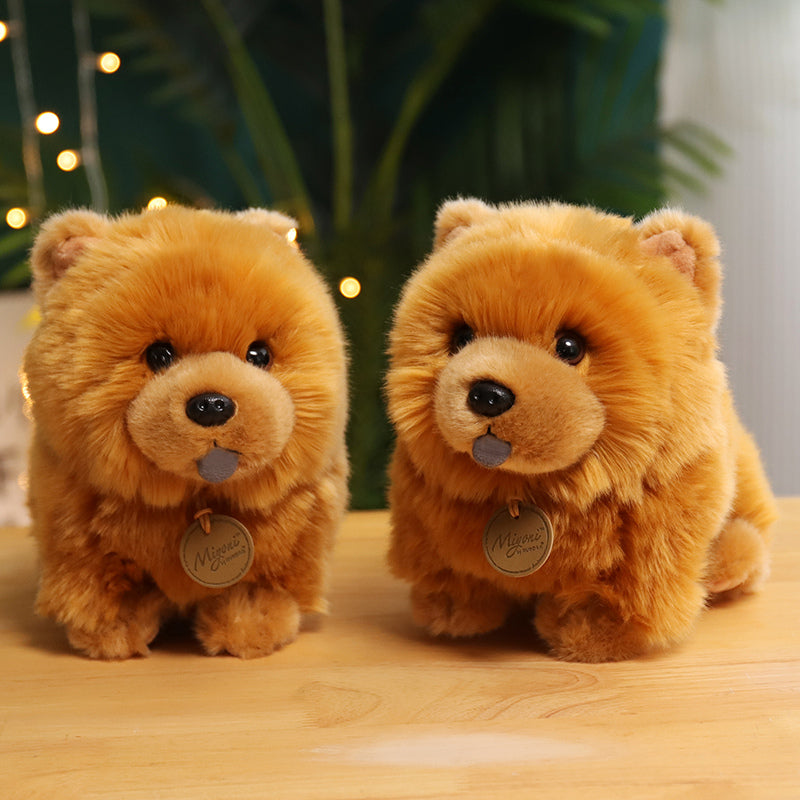 Get cozy with a Chow Chow plush!