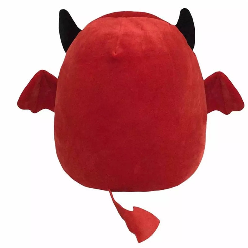 back of red Cute Bat Plush