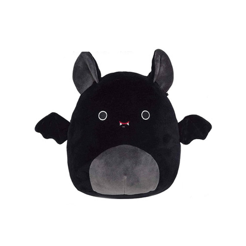 whole view of black Cute Bat Plush