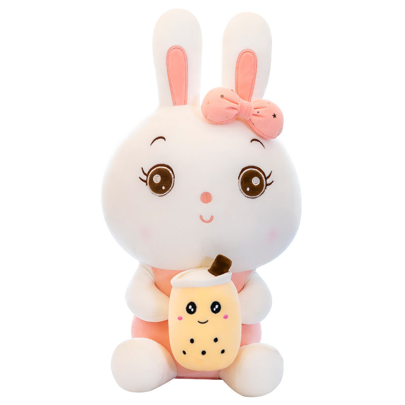 Cute Bunny Holding a Carrot Plush Toys