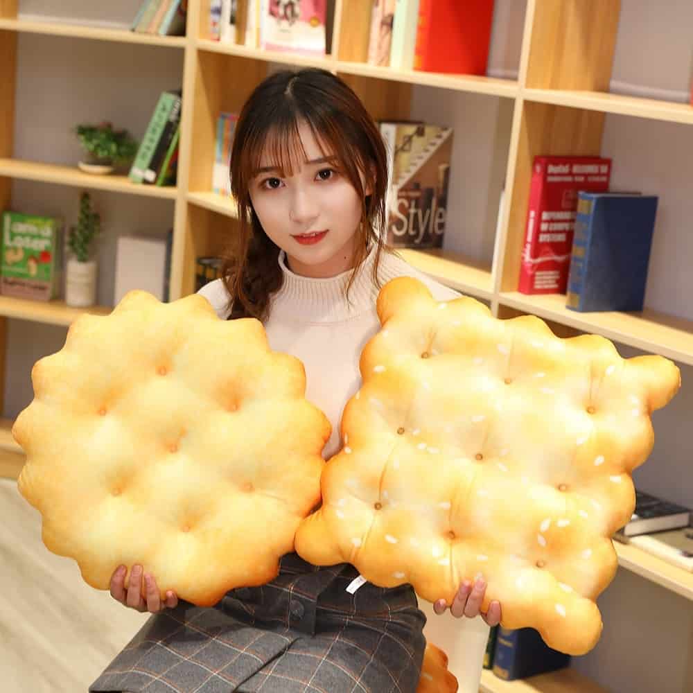 Kawaii Cookie Plush Pillow