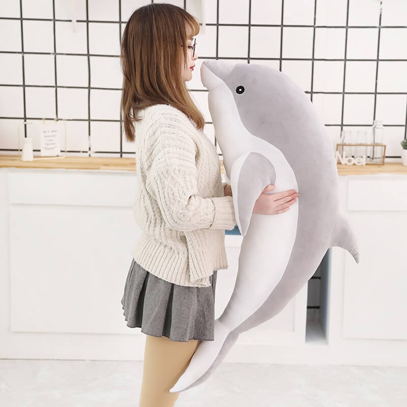 Dolphin plushie best sale