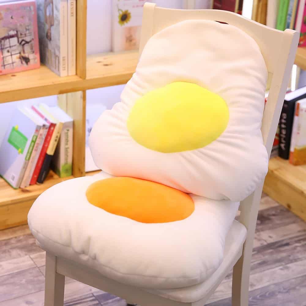 Kawaii Egg Plush Pillow