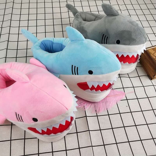 Get cozy with these shark slippers!