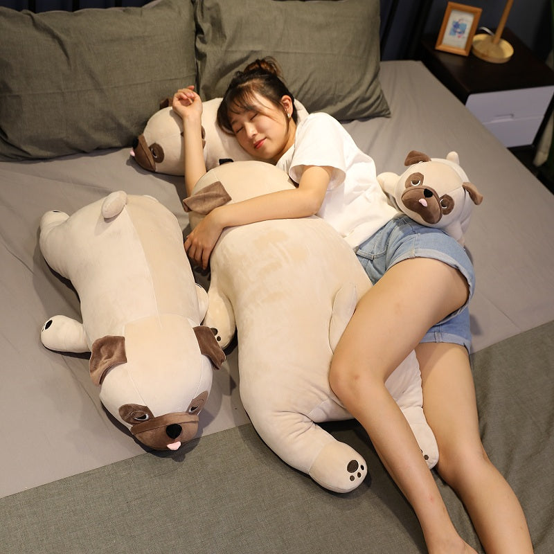 Giant pug stuffed outlet animal