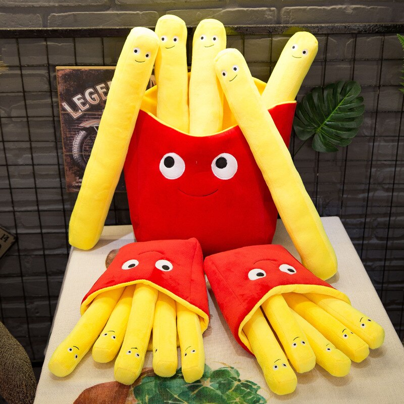 Giant Stuffed French Fries Plush
