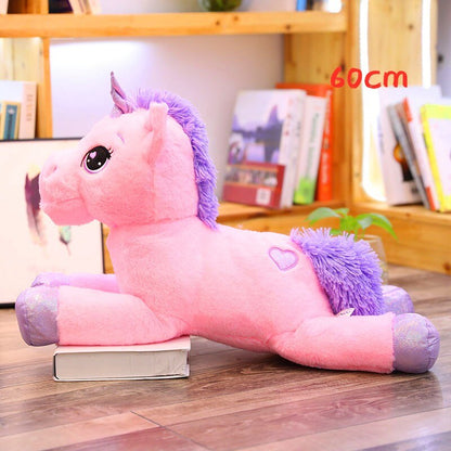 Giant Unicorn Plush - 60cm pink